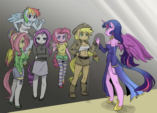 MLP В виде людей