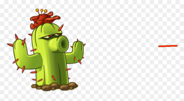 Plants vs Zombies Кактус
