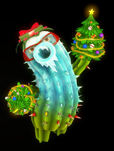 Кактус из Plants vs Zombies