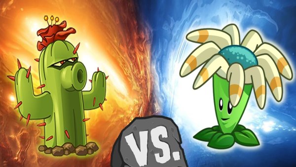 Кактус из Plants vs Zombies