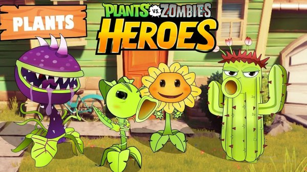 Plants vs Zombies Кактус