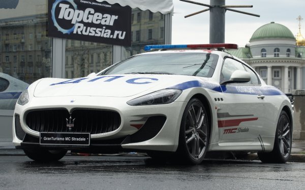 Мазерати Гранд Туризмо полиция