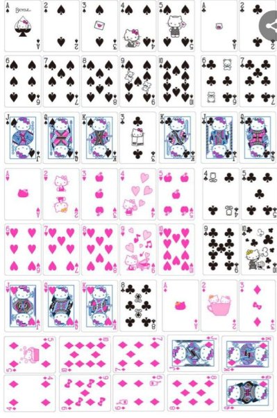 Игральные карты hello Kitty