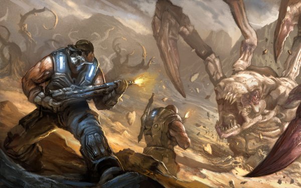 Gears of War игра арт