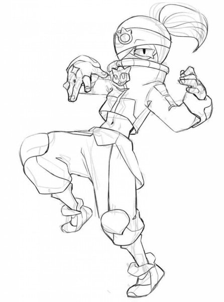 Street Ninja Tara Brawl Stars