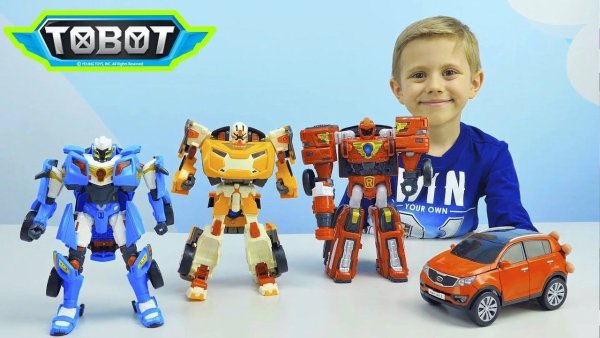 Трансформер young Toys Tobot r пожарный 301016