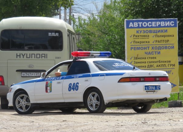 Toyota Mark 2 полиция