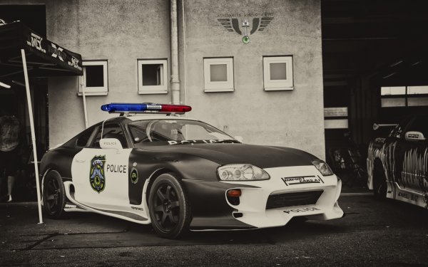 Toyota Supra Police 911