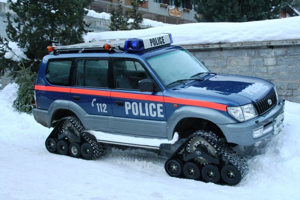 Полицейский Toyota Land Cruiser