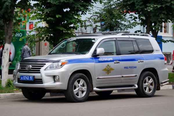 Полицейский Lexus lx570