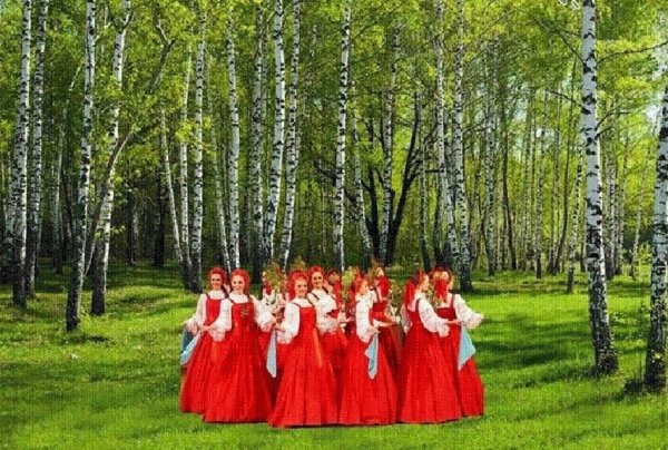 Русский девичий хоровод Березка