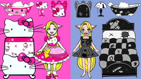 Woa Doll Crafts Хеллоу Китти