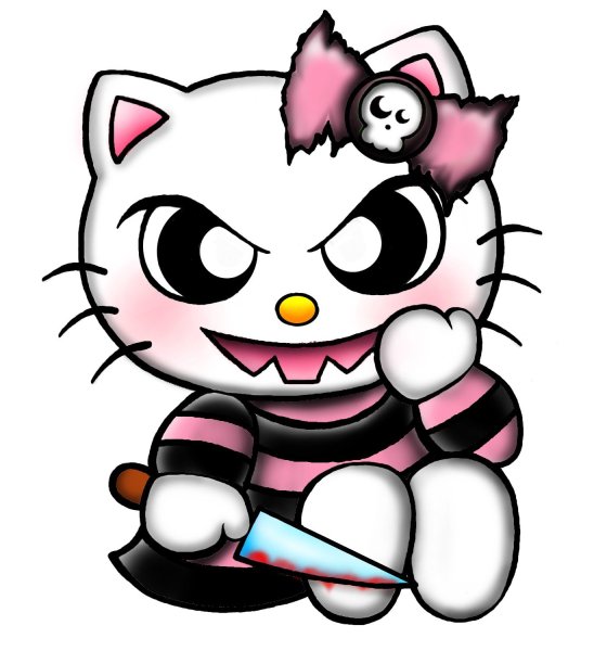 Злая Китти Kuromi