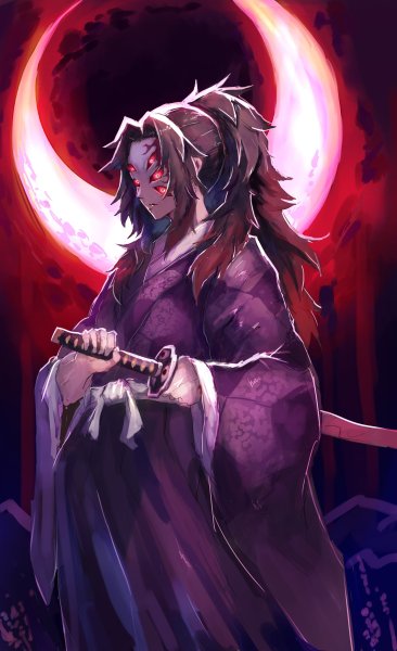Демон Slayer Kimetsu Кокушибо