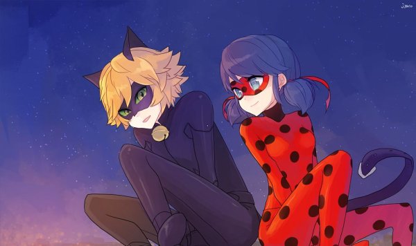 Леди баг и кот Нуар