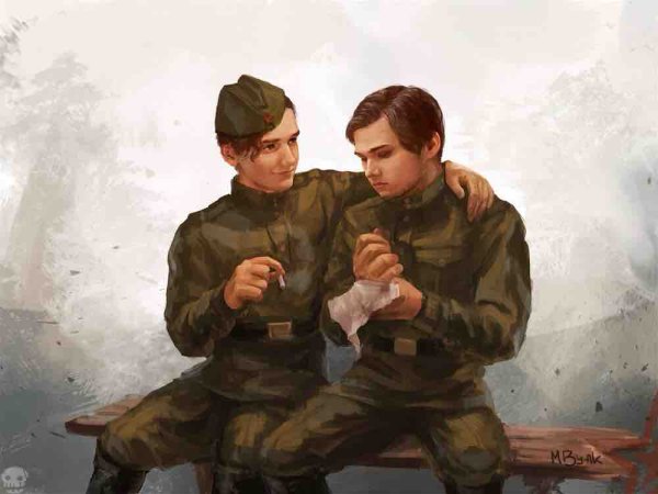 Два солдата