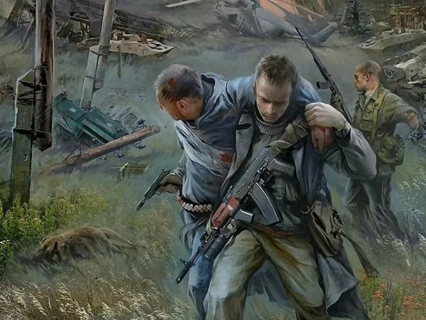 Сталкер Дегтярев арт