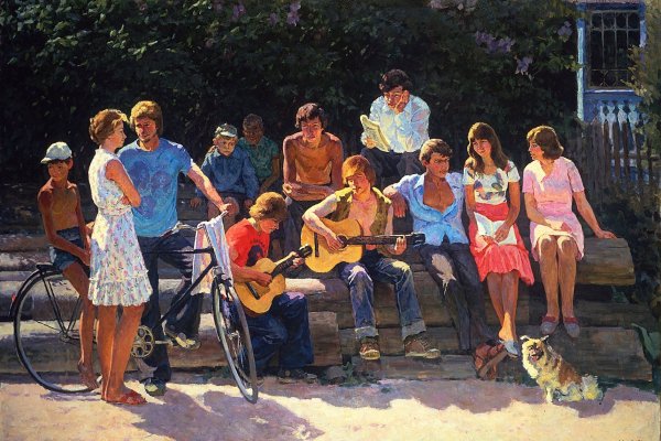Сергеев Сергей Николаевич (Россия, 1949) «Мои товарищи» 1979