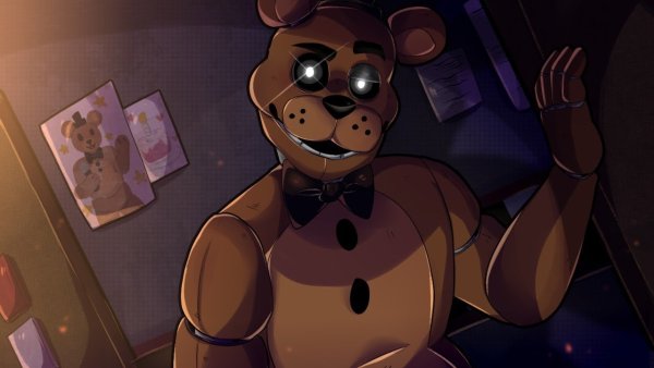 Фредди ФНАФ 1 арт