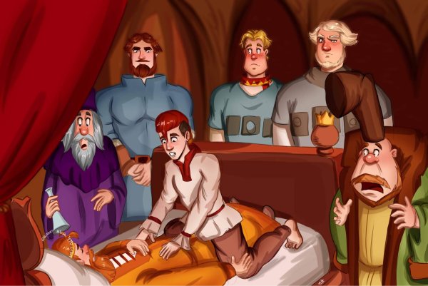 Три богатыря Юлий и князь хуманизация