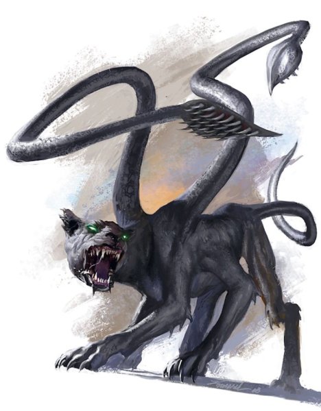 Монстр Displacer Beast