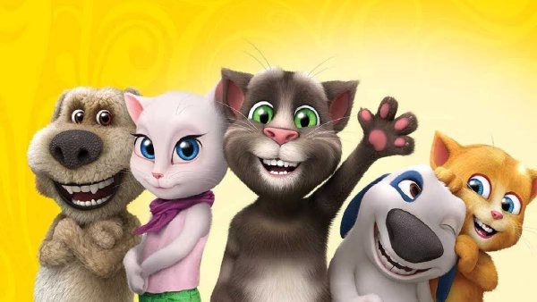 Outfit7 talking Tom зима