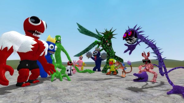 Rainbow friends кошмарные