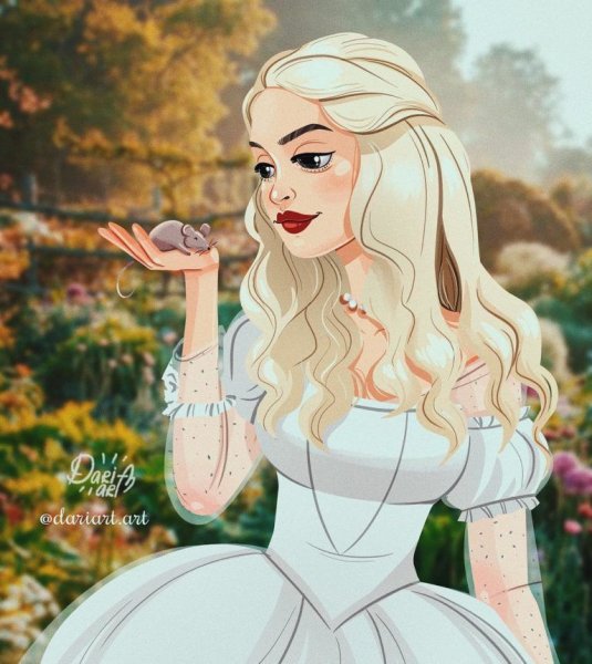 Алиса (Дисней) белая Королева