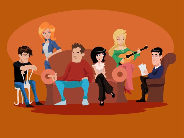 Friends сериал Art