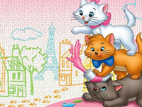 Рамка кошки