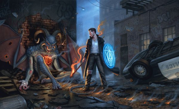 Гарри Дрезден арт