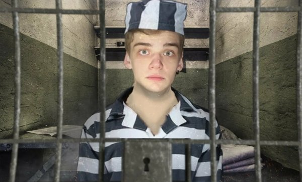 Школьник в тюрьме