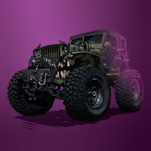 Jeep Willys арт
