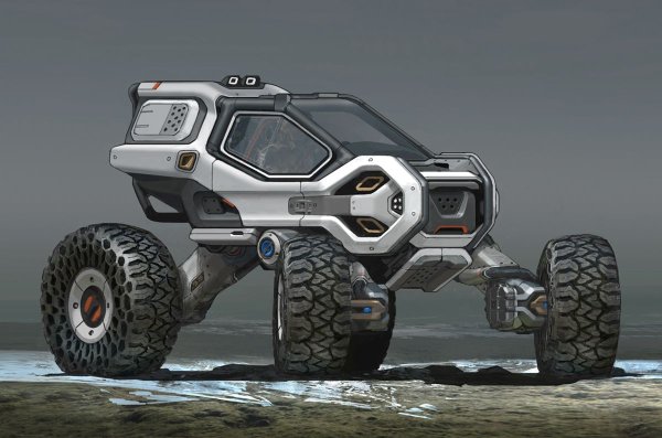 Концепт Mercedes-Benz Hexawheel