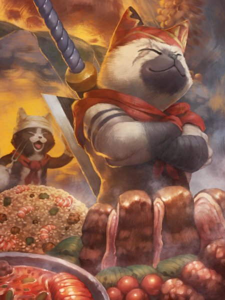 Monster Hunter World котики повара