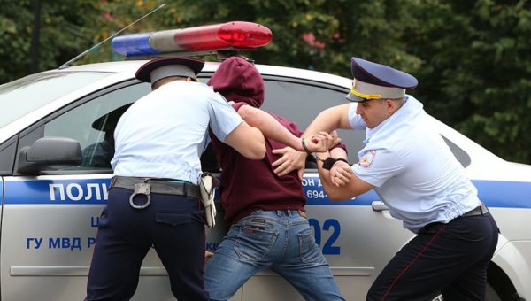 Полиция России задержание