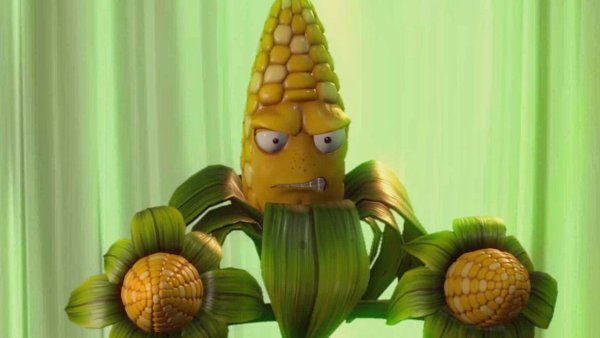 Plants vs Zombies кукуруза