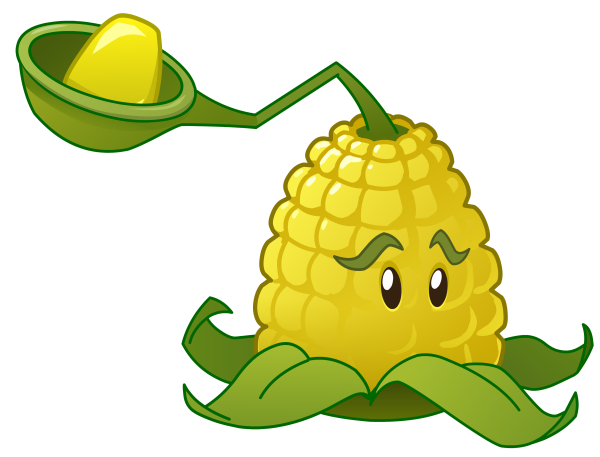 Plants vs Zombies кукуруза