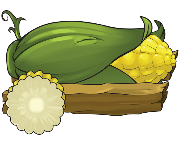 Кукуруза из Plants vs Zombies