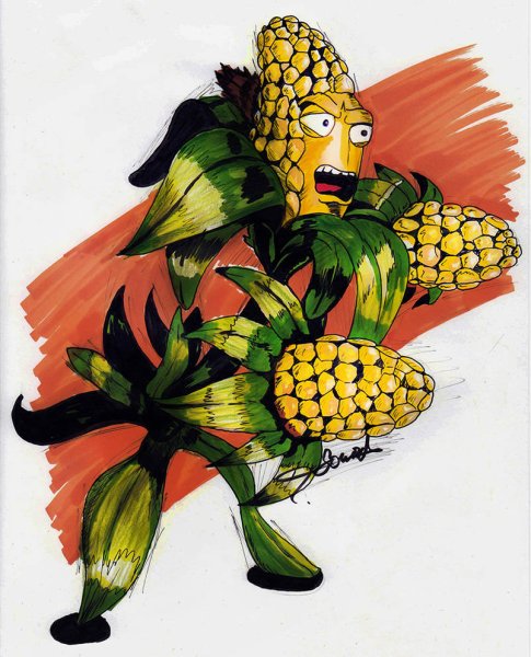 PVZ кукуруза