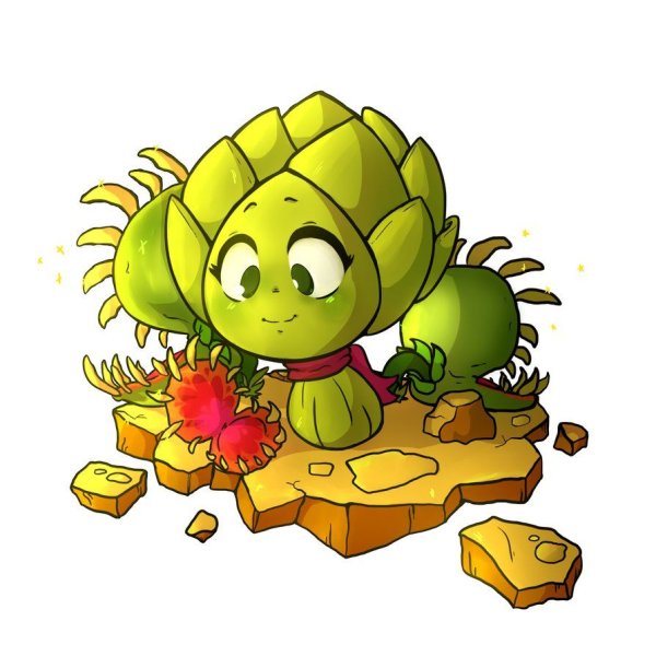 Plants vs Zombies 2 Кактус