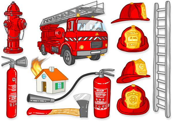 Атрибуты пожарного