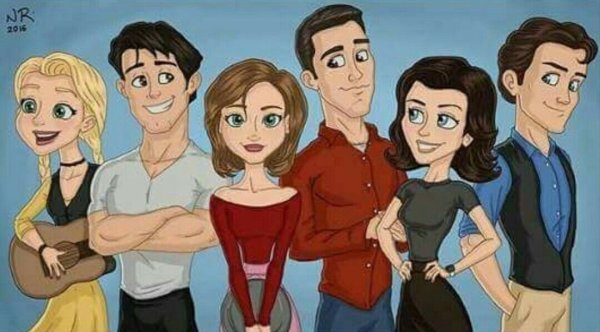 Сериал друзья карикатуры