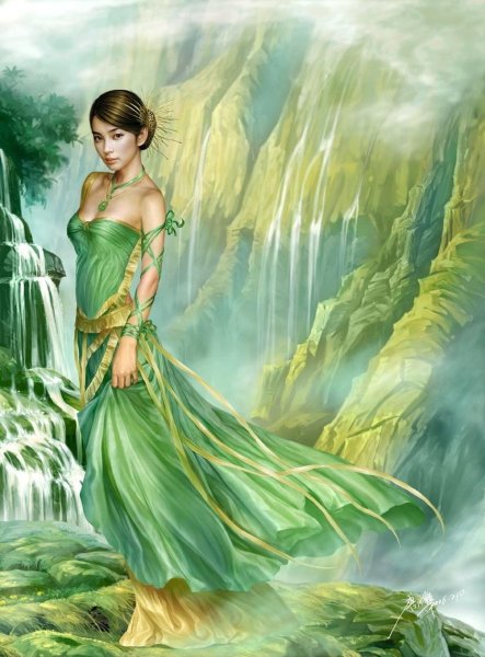 Китайский художник Tang Yuehui картины
