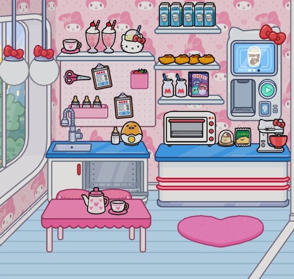 Бумажный домик для бумажных кукол toca boca