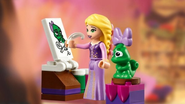 Конструктор LEGO Disney Princess 41156 спальня Рапунцель в замке