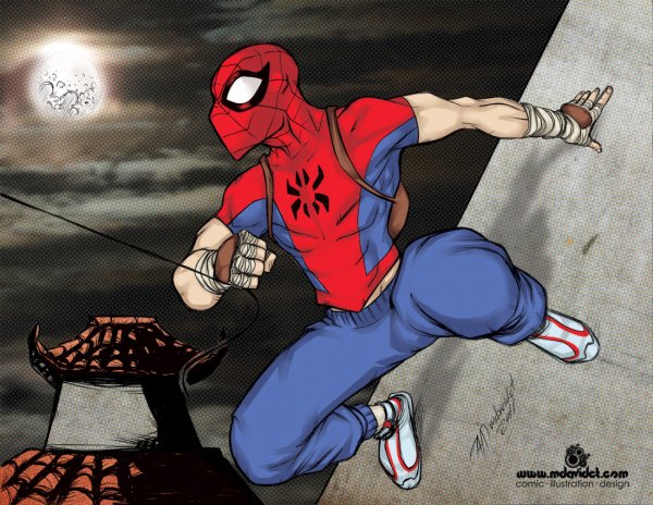 Spider man Unlimited Spider man Mangaverse