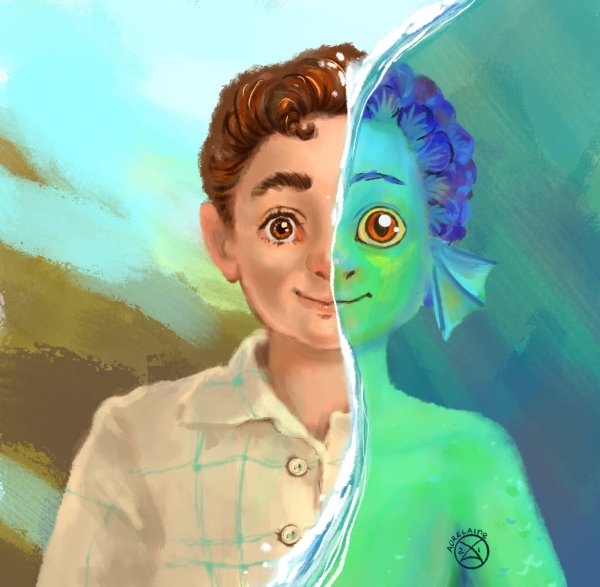 Лука мультфильм арт