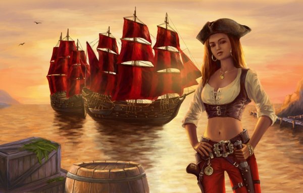 Bob Kehl Pirate Art