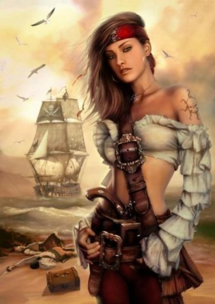 Картинки пираты девушки (49 фото)